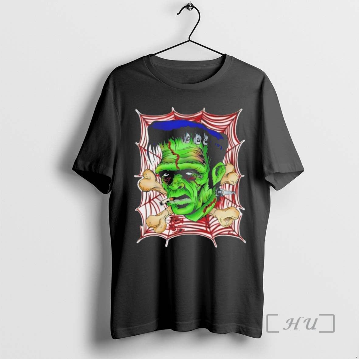 Officials Frankie Patch Smoking Zombie Goat Cartoon T-Shirts, Hoodie, Sweatshirt | PopFlextees.com