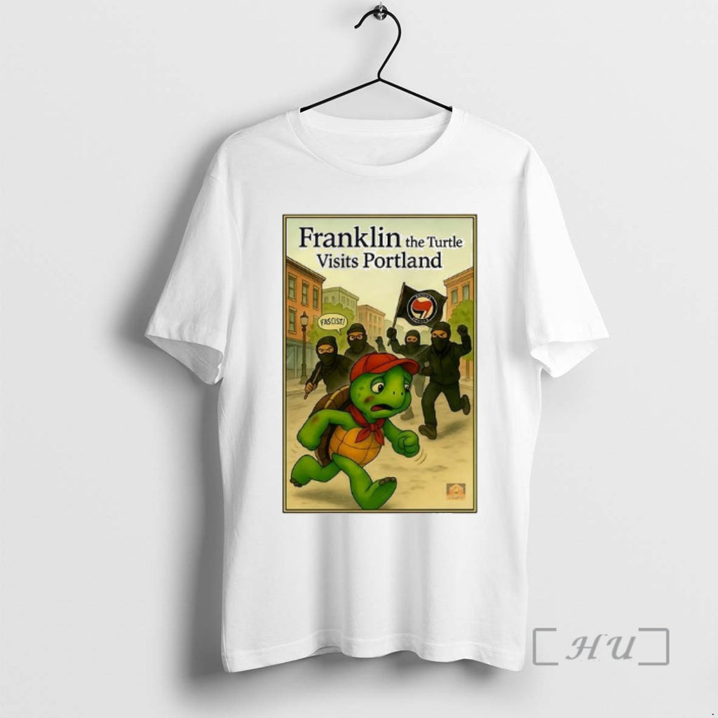 Officials Franklin The Turtle Visits Portland T-Shirts, Hoodie, Sweatshirt | PopFlextees.com