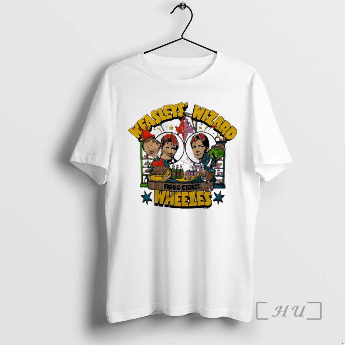 Officials Fred And George Weasleys Wizard Wheezes T-Shirts, Hoodie, Sweatshirt | PopFlextees.com