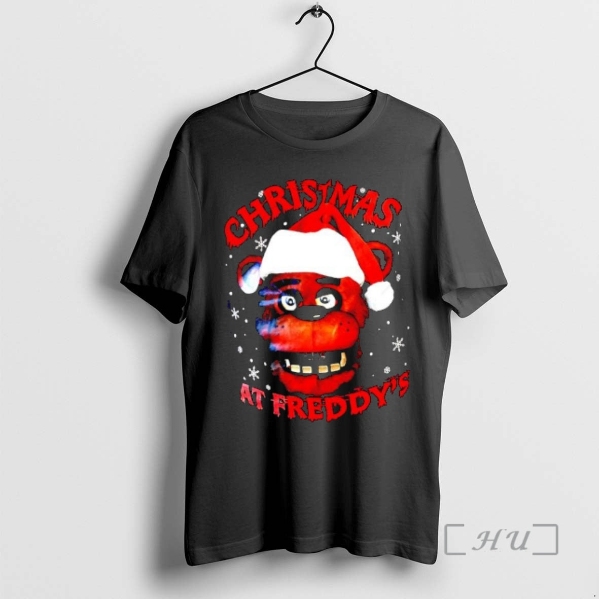 Officials Freddy Fazbear Christmas At Freddys Graphic T-Shirts, Hoodie, Sweatshirt | PopFlextees.com
