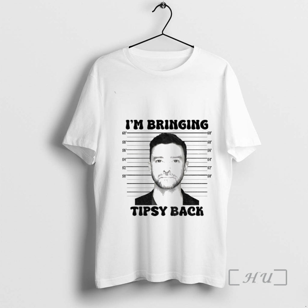 Officials Free Justin Im Bringing Tipsy Back Mugshot Vintage T-Shirts, Hoodie, Sweatshirt | PopFlextees.com