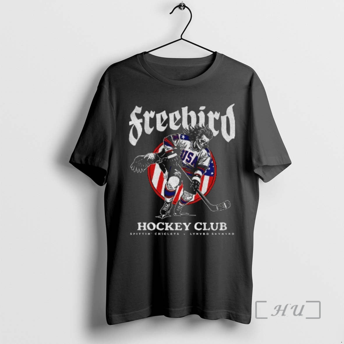 Officials Freebird Usa Spittin Chiclets X Lynyrd Skynyrd Hockey Club T-Shirts, Hoodie, Sweatshirt | PopFlextees.com