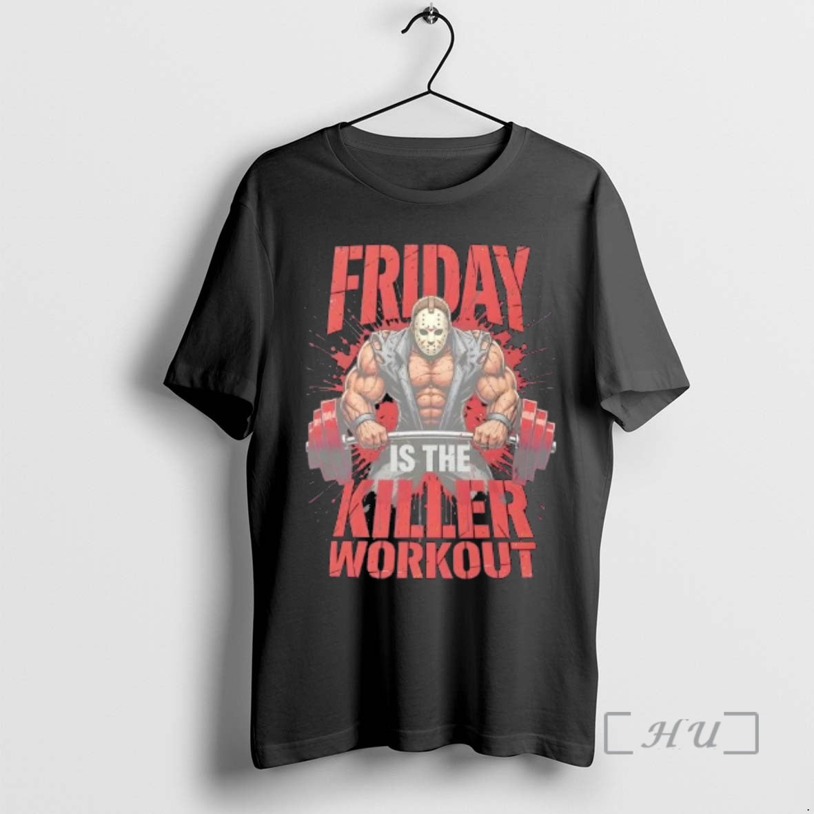 Officials Friday Is The Killer Workout Horror Gym Apparel T-Shirts, Hoodie, Sweatshirt | PopFlextees.com