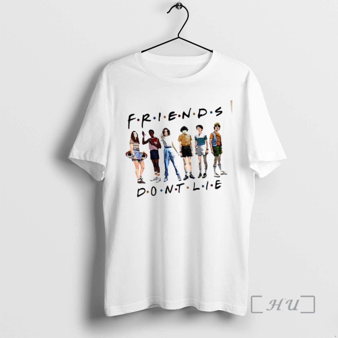 Officials Friends Dont Lie 80s Cartoon Character T-Shirts, Hoodie, Sweatshirt | PopFlextees.com