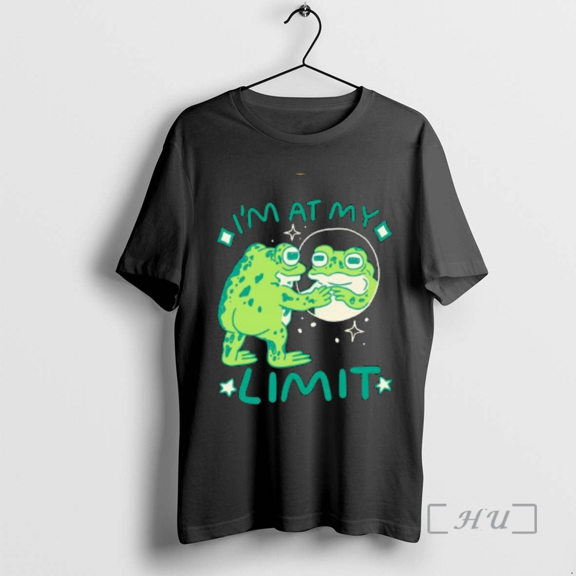 Officials Frog Im At My Limit Circle Black T-Shirts, Hoodie, Sweatshirt | PopFlextees.com