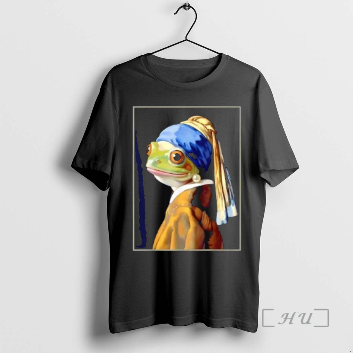 Officials Frog Vermeers Girl With A Pearl Earring Meme T-Shirts, Hoodie, Sweatshirt | PopFlextees.com