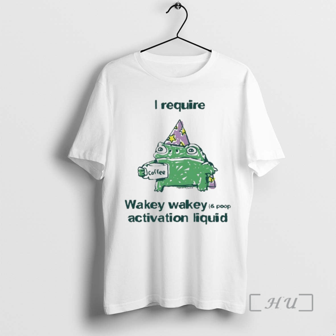 Officials Frog Coffee I Require Wakey Wakey Activation Liquid T-Shirts, Hoodie, Sweatshirt | PopFlextees.com