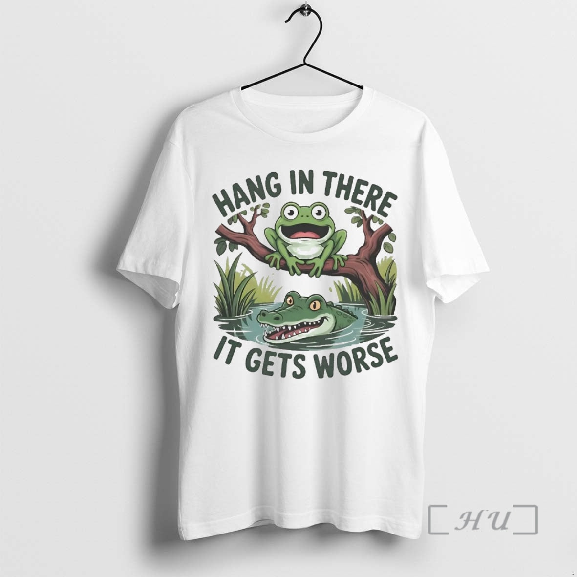 Officials Frog Hang There Gets Worse T-Shirts, Hoodie, Sweatshirt