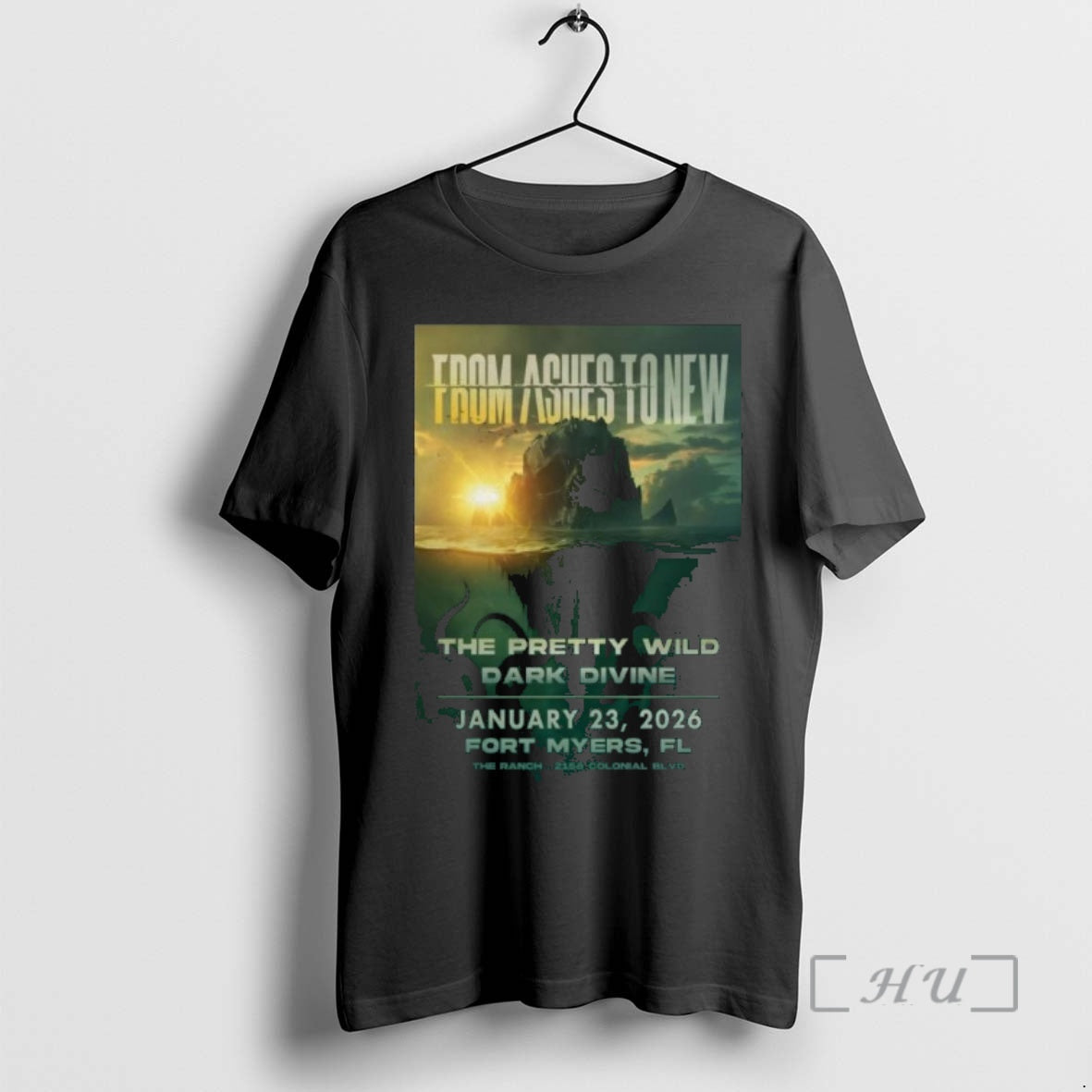 Officials From Ashes To New The Ranch Concert Hall And Saloon In Fort Myers Fl T-Shirts, Hoodie, Sweatshirt | PopFlextees.com