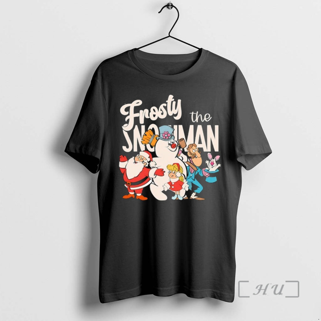 Officials Frosty The Snowman And Friends Christmas T-Shirts, Hoodie, Sweatshirt | PopFlextees.com