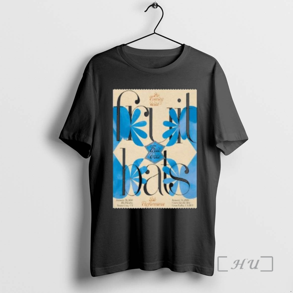 Officials Fruit Bats California January 2026 Tour Circle Black T-Shirts, Hoodie, Sweatshirt | PopFlextees.com