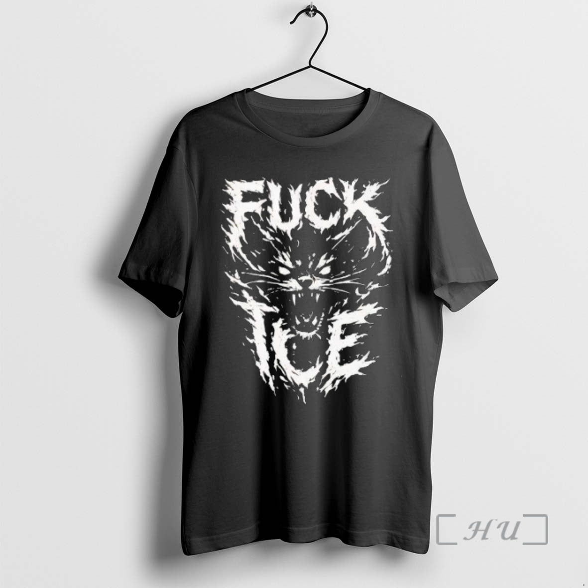 Officials Fuck Ice Feral Cat Graphic T-Shirts, Hoodie, Sweatshirt | PopFlextees.com