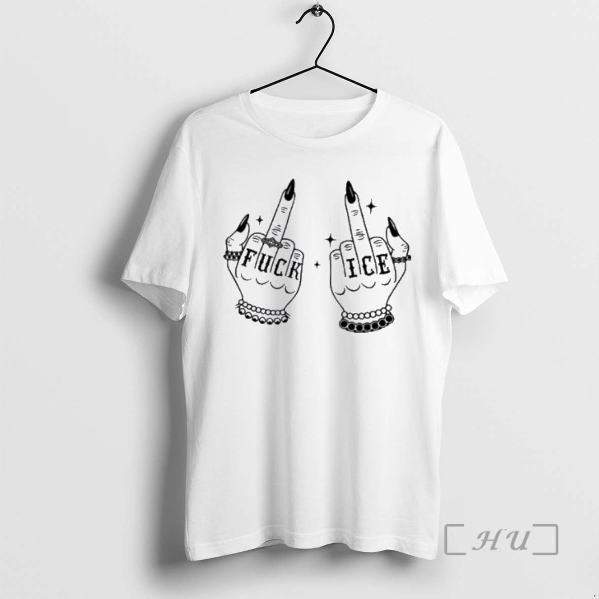 Officials Fuck Ice Abolish Ice Middle Fingers Anti Trump T-Shirts, Hoodie, Sweatshirt | PopFlextees.com