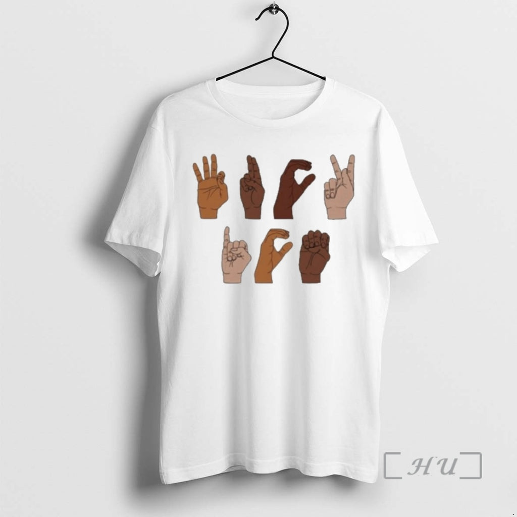 Officials Fuck Ice Hand Sign Language Chinga La Migra T-Shirts, Hoodie, Sweatshirt | PopFlextees.com