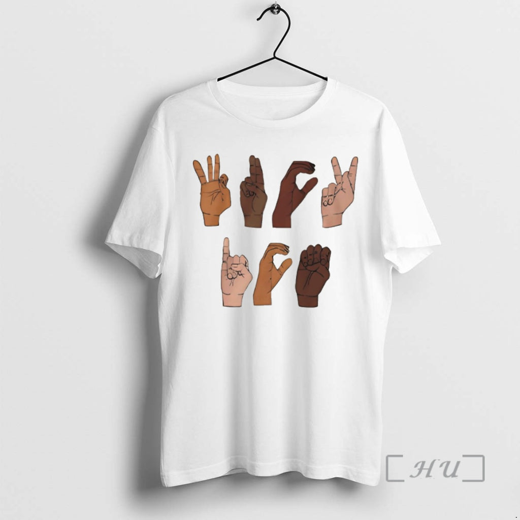 Officials Fuck Ice Hand Sign Language Sarcastic T-Shirts, Hoodie, Sweatshirt | PopFlextees.com