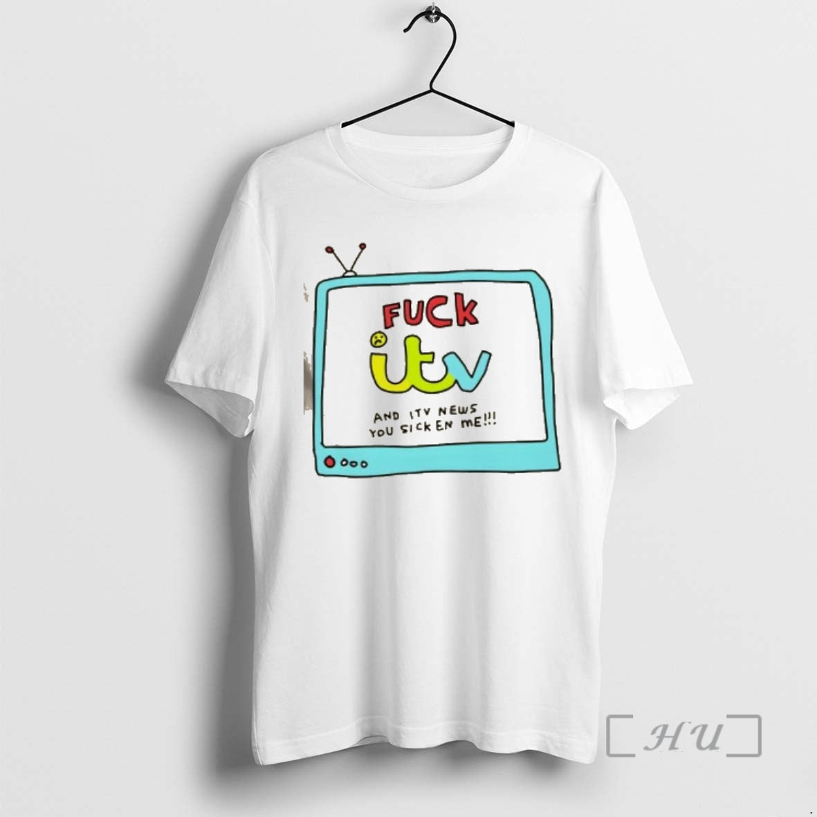 Officials Fuck Itv And Itv News You Sicken Me T-Shirts, Hoodie, Sweatshirt | PopFlextees.com