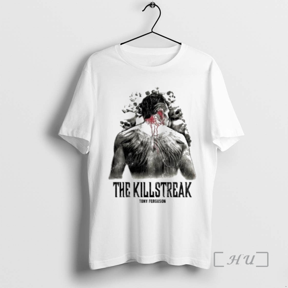 Officials Full Violence The Killstreak Tony Ferguson Circle White T-Shirts, Hoodie, Sweatshirt | PopFlextees.com