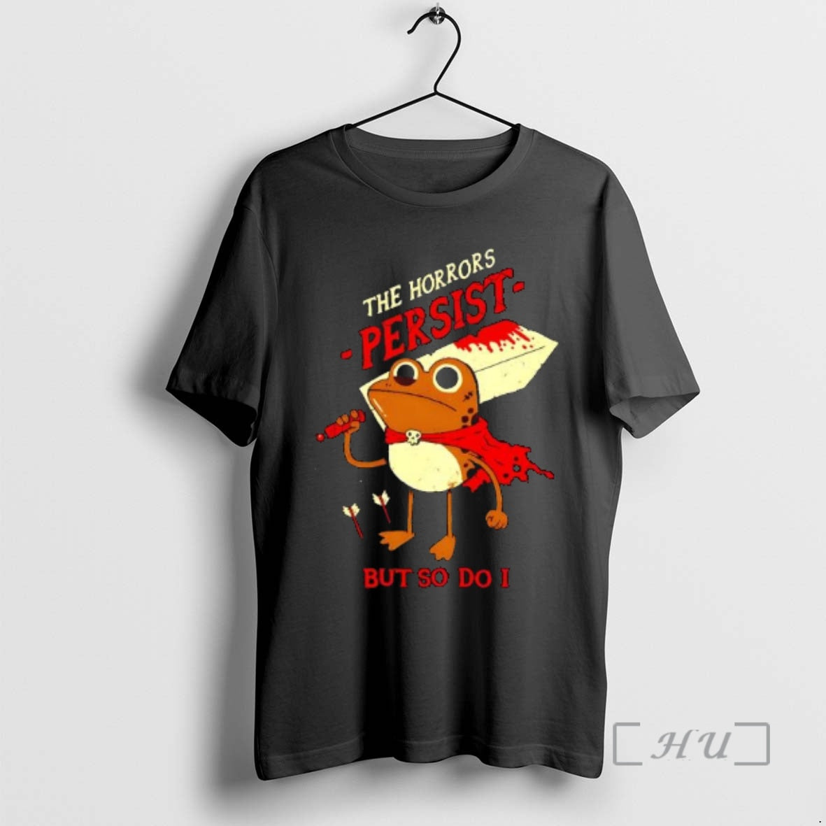 Officials Full Of Microplastics Frog The Horrors Persist But So Do I Premium T Shirts Hoodie, Sweatshirt | PopFlextees.com