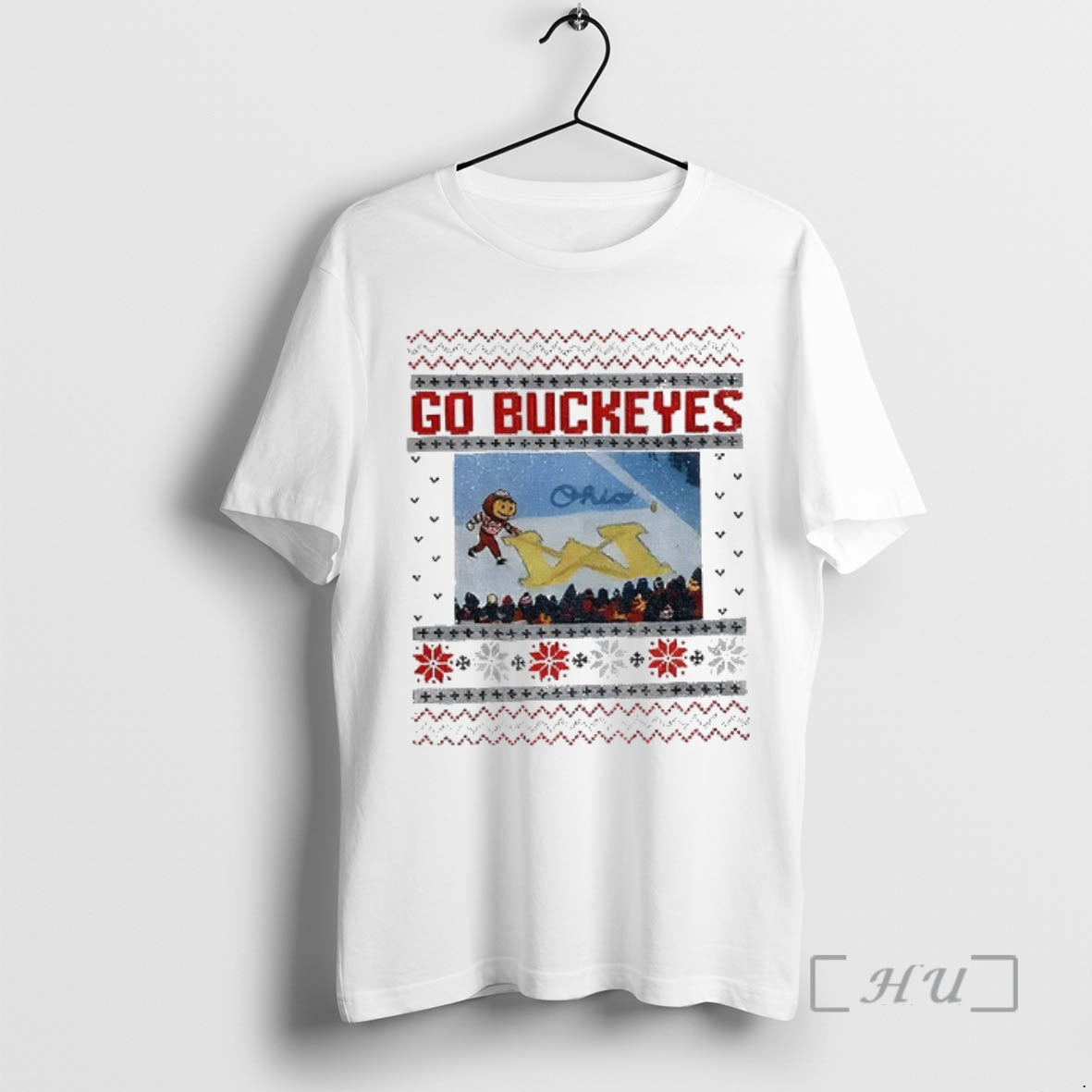 Officials Funny Brutus Vs Michigan Game Day Brutus Ohio State Snow Go Buckeyes Xmas Premium T-Shirts, Hoodie, Sweatshirt