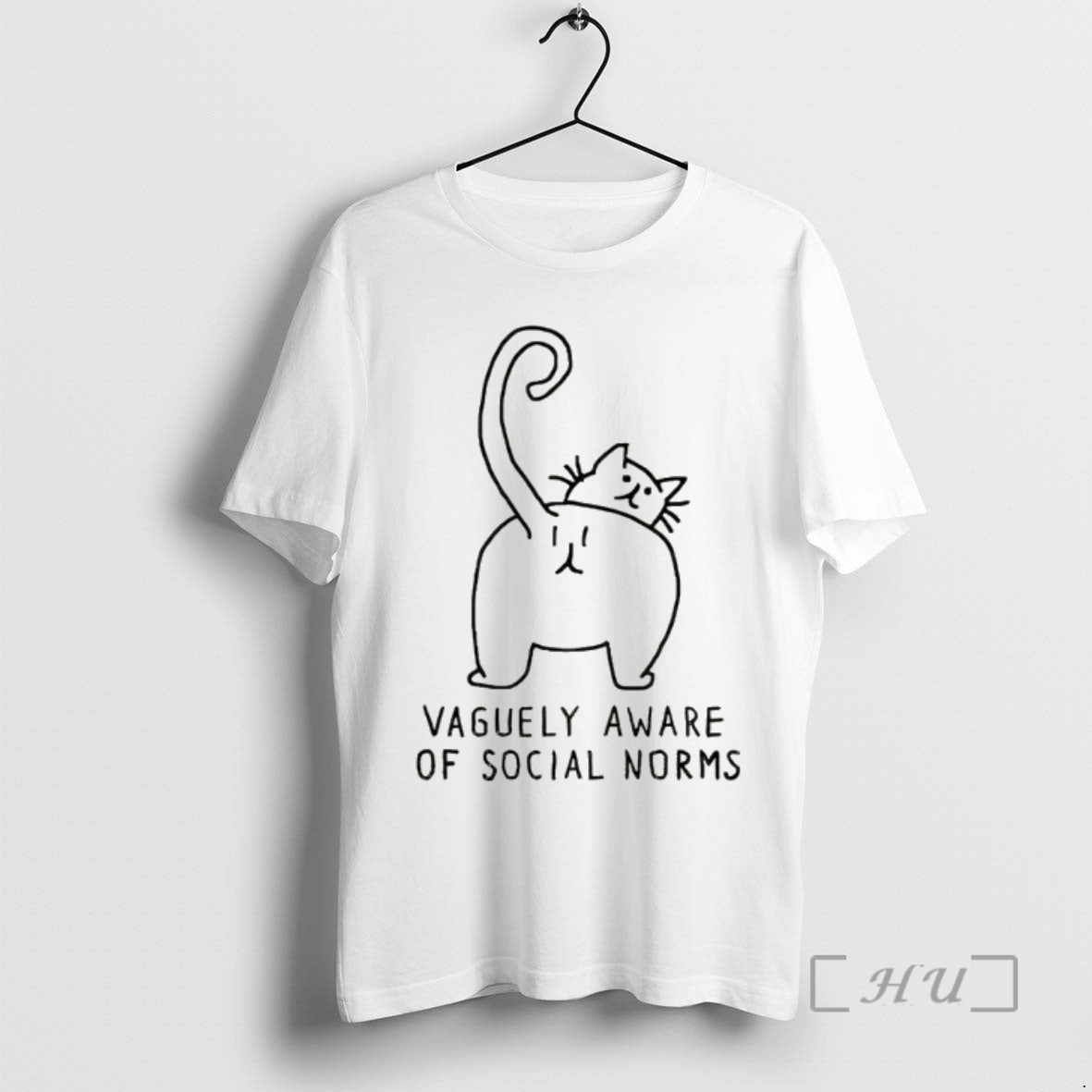 Officials Funny Cat Vaguely Aware Of Social Norms Meme T-Shirts, Hoodie, Sweatshirt | PopFlextees.com