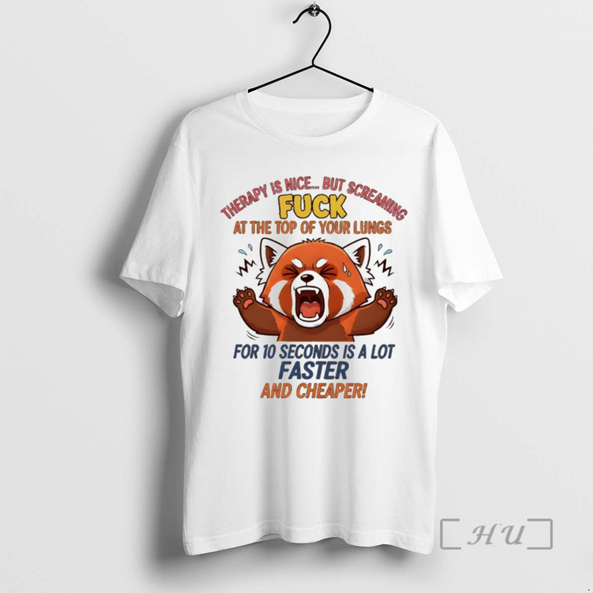 Officials Funny Fox Therapy Is Nice But Screaming Fuck Top Your Lungs T-Shirts, Hoodie, Sweatshirt