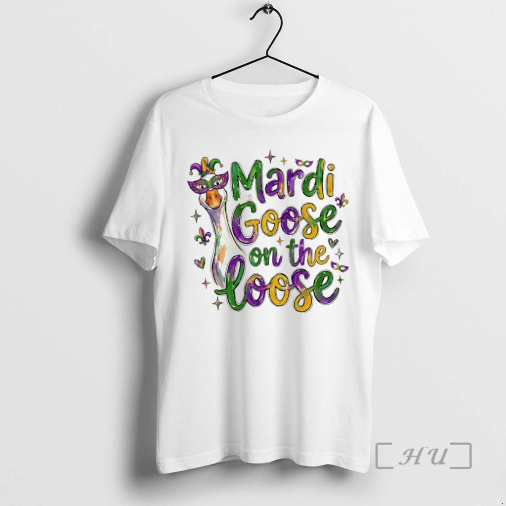 Officials Funny Mardi Gras Goose On The Goose T-Shirts, Hoodie, Sweatshirt | PopFlextees.com