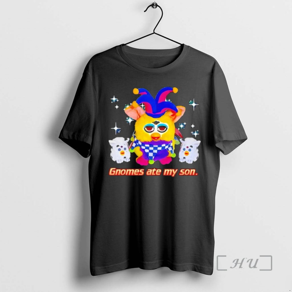 Officials Furby Jester Gnomes Ate My Son T-Shirts, Hoodie, Sweatshirt | PopFlextees.com
