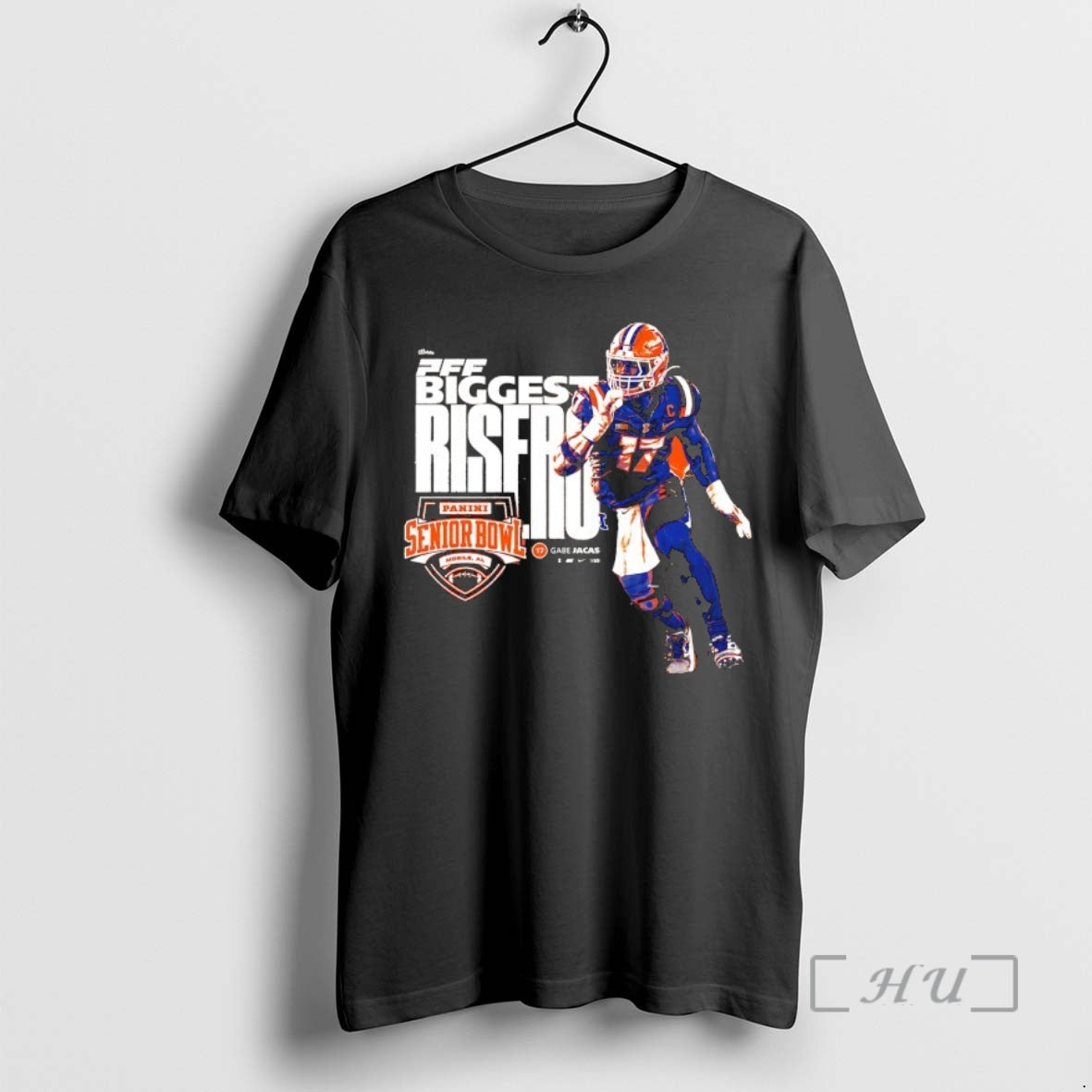 Officials Gabe Jacas 17 Pff Biggest Risers Senior Bowl T-Shirts, Hoodie, Sweatshirt