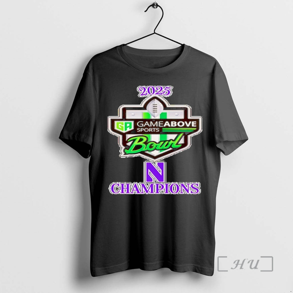 Officials Gameabove Sports Bowl 2025 Champions T-Shirts, Hoodie, Sweatshirt | PopFlextees.com