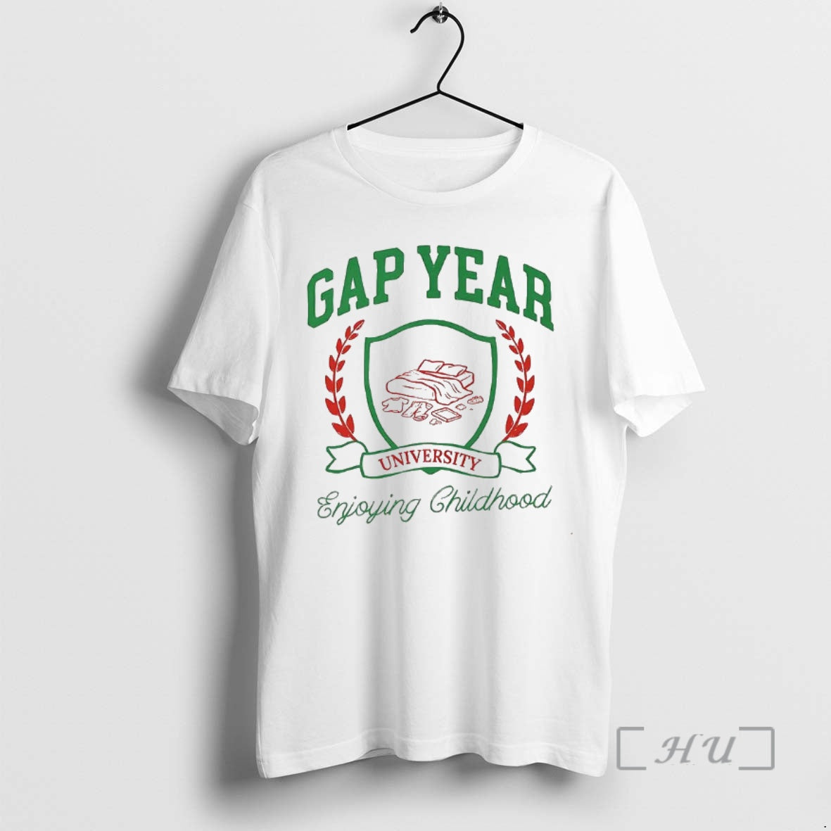 Officials Gap Year University Enjoying Childhood Logo T-Shirts, Hoodie, Sweatshirt | PopFlextees.com