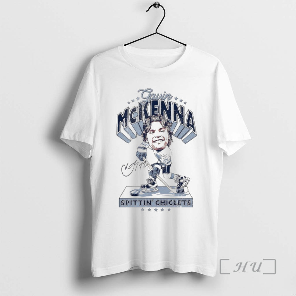 Officials Gavin Mckenna Penn State Hockey X Spittin Chiclets Signature T-Shirts, Hoodie, Sweatshirt | PopFlextees.com