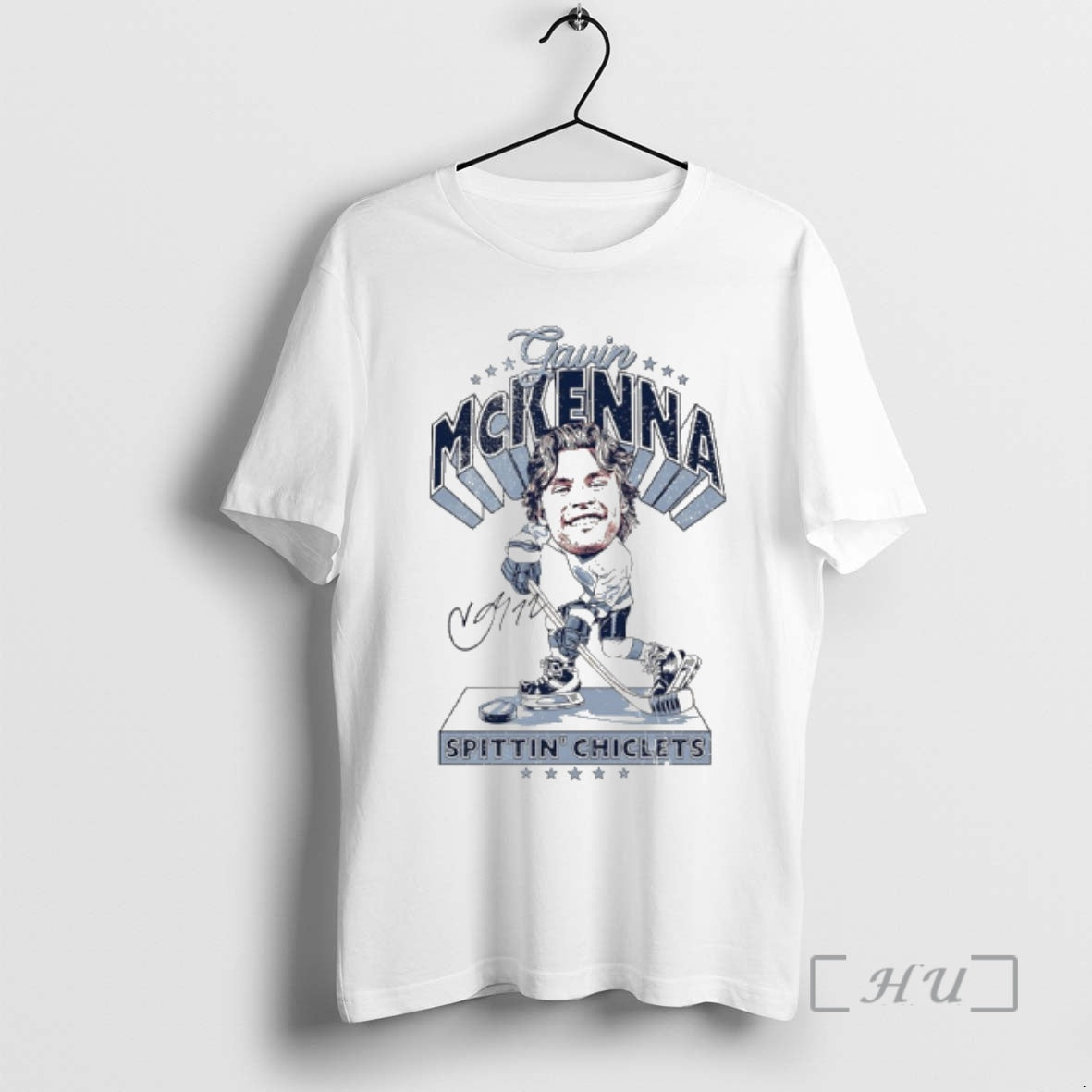 Officials Gavin Mckenna Penn State Hockey X Spittin Chiclets Signature T-Shirts, Hoodie, Sweatshirt | PopFlextees.com