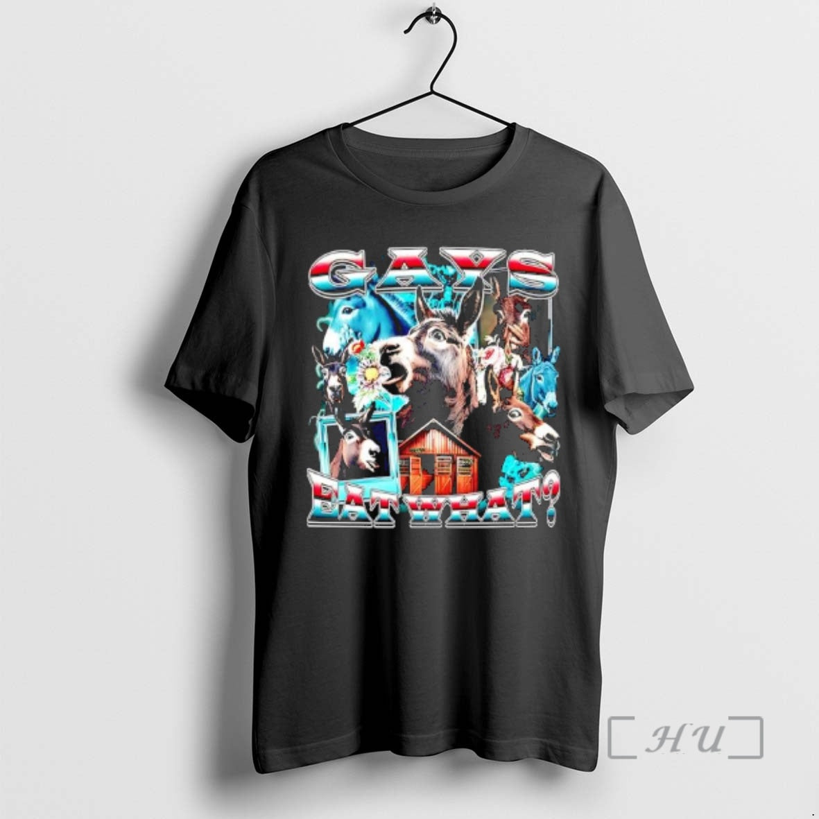 Officials Gays Eat What Donkeys Graphic T-Shirts, Hoodie, Sweatshirt | PopFlextees.com