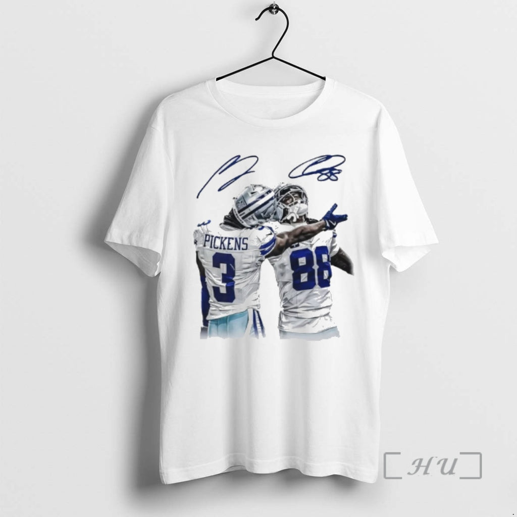Officials George Pickens X Ceedee Lamb Dallas Cowboys Signatures T-Shirts, Hoodie, Sweatshirt | PopFlextees.com