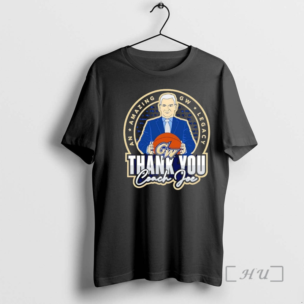 Officials George Washington Revolutionaries Thank You Coach Joe T-Shirts, Hoodie, Sweatshirt