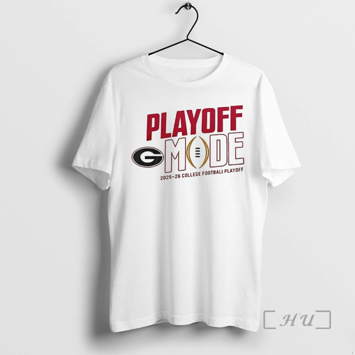 Officials Georgia Bulldogs Cfp 2025 2026 Playoff Mode Logo T-Shirts, Hoodie, Sweatshirt