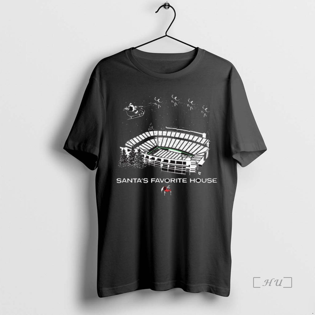 Officials Georgia Bulldogs Football Ncaa Santas Favorite House T-Shirts, Hoodie, Sweatshirt | PopFlextees.com