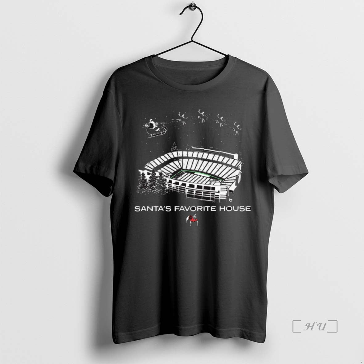 Officials Georgia Bulldogs Football Ncaa Santas Favorite House T-Shirts, Hoodie, Sweatshirt | PopFlextees.com