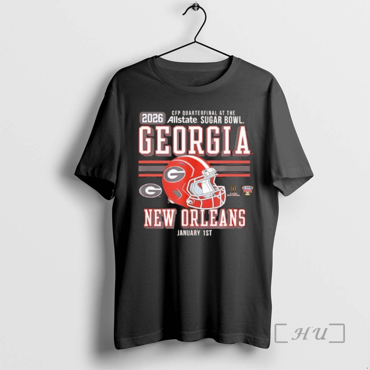 Officials Georgia Bulldogs Sugar Bowl Cfp Quarterfinal 2025 2026 T-Shirts, Hoodie, Sweatshirt | PopFlextees.com