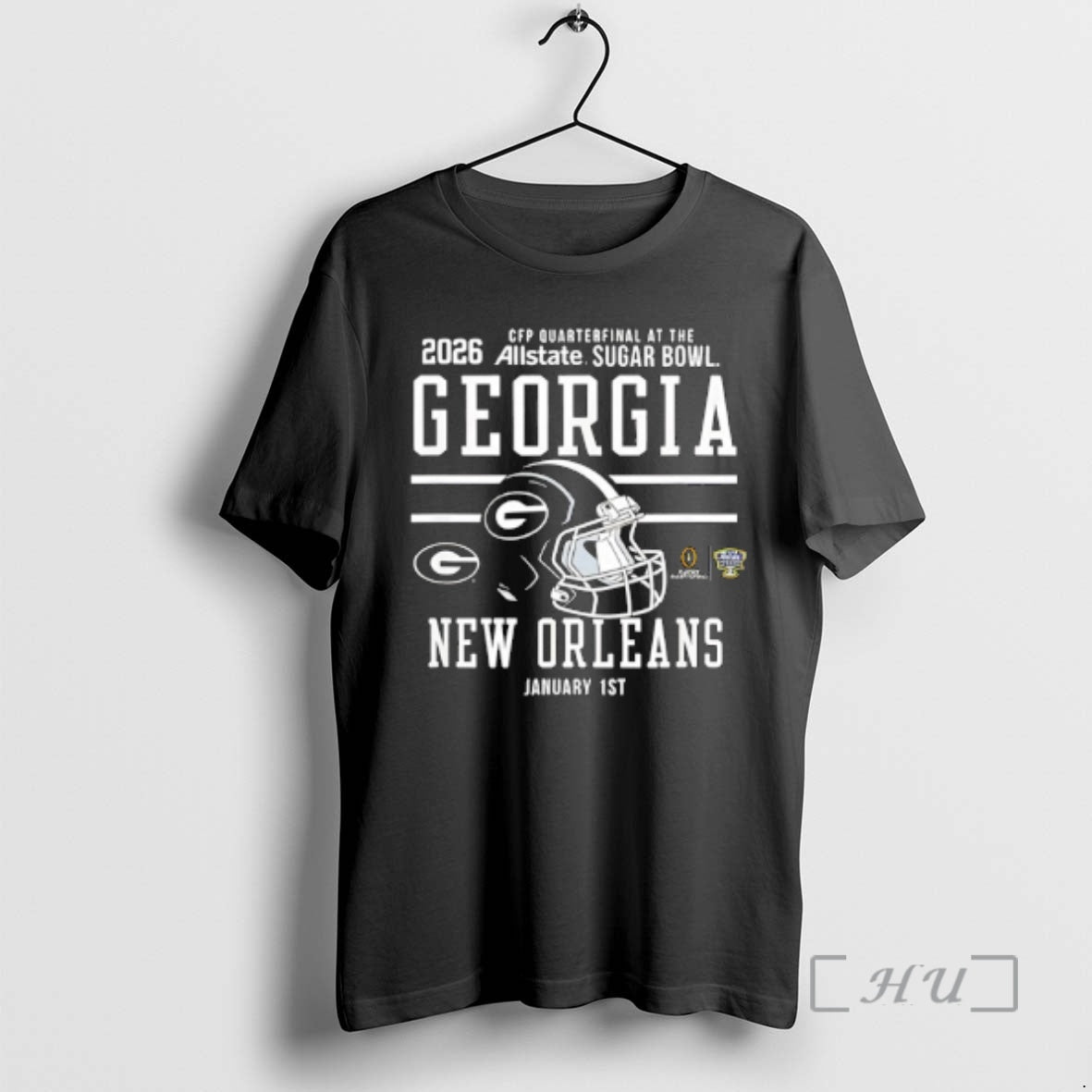 Officials Georgia Bulldogs Sugar Bowl Cfp Quarterfinal 2025 2026 Red T-Shirts, Hoodie, Sweatshirt | PopFlextees.com