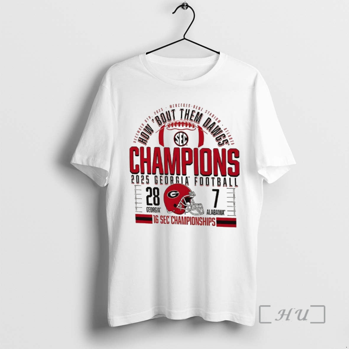 Officials Georgia Bulldogs How Bout Them Dawgs 2025 Sec Football Champions Score Premium T Shirts Hoodie, Sweatshirt