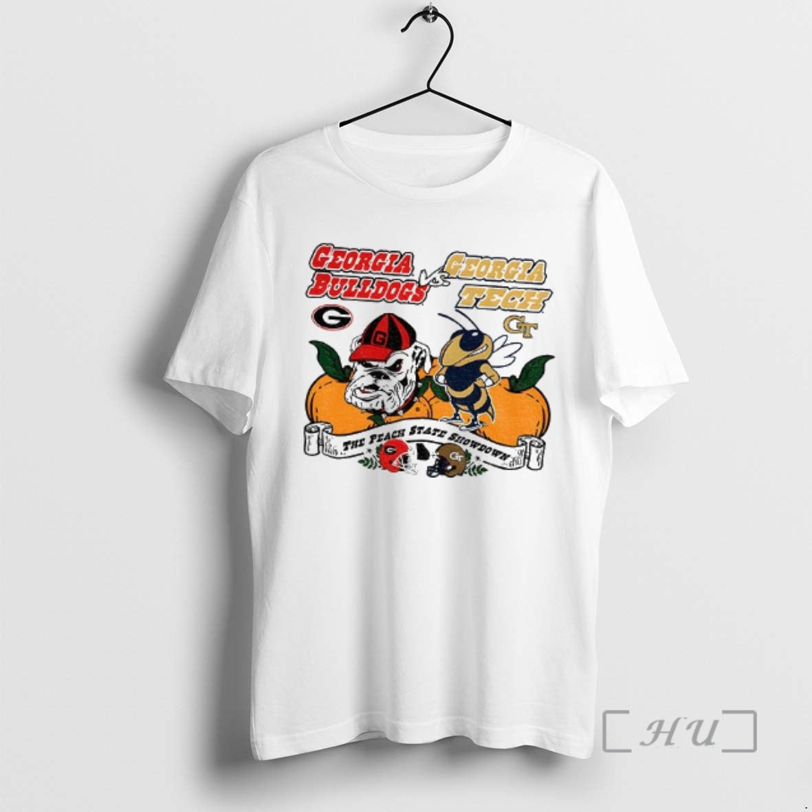 Officials Georgia Bulldogs Vs Georgia Tech The Peach State Showdown T-Shirts, Hoodie, Sweatshirt | PopFlextees.com