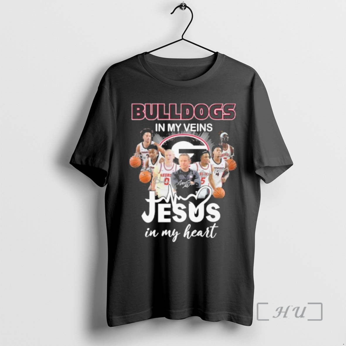 Officials Georgia Mens Basketball In My Veins Jesus In My Heart Premium T Shirts Sweater Hoodie, Sweatshirt | PopFlextees.com