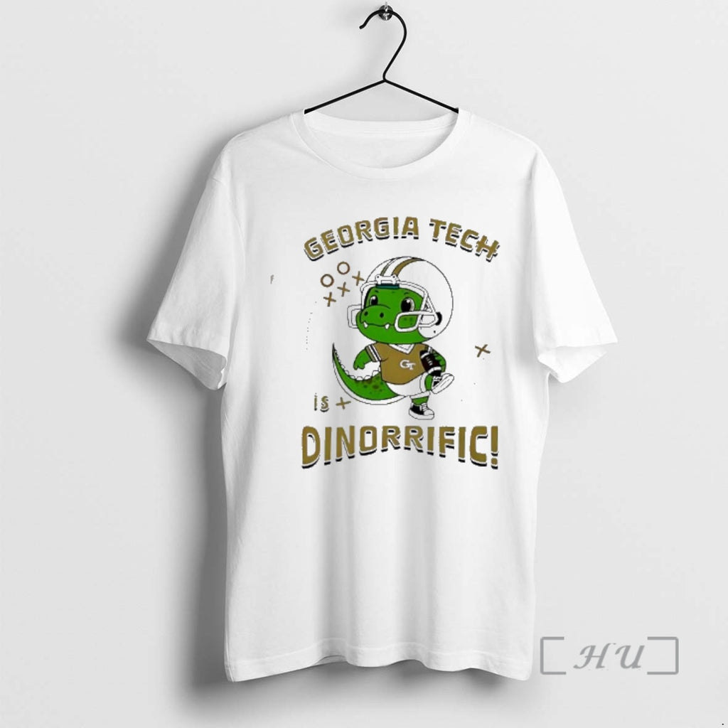 Officials Georgia Tech Dino Riffic Cute T-Shirts, Hoodie, Sweatshirt | PopFlextees.com