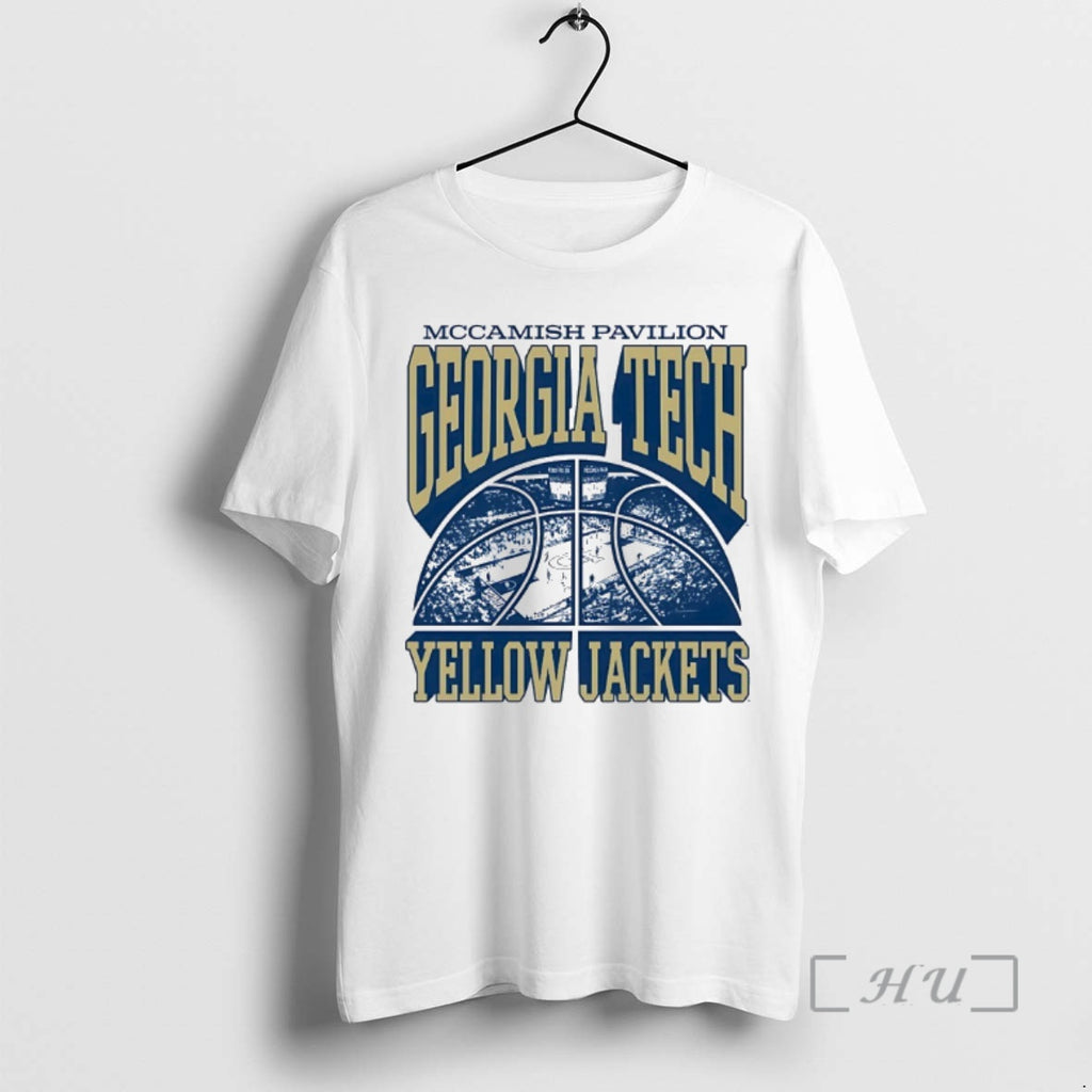 Officials Georgia Tech Yellow Jackets Basketball Mccamish Pavilion T-Shirts, Hoodie, Sweatshirt | PopFlextees.com