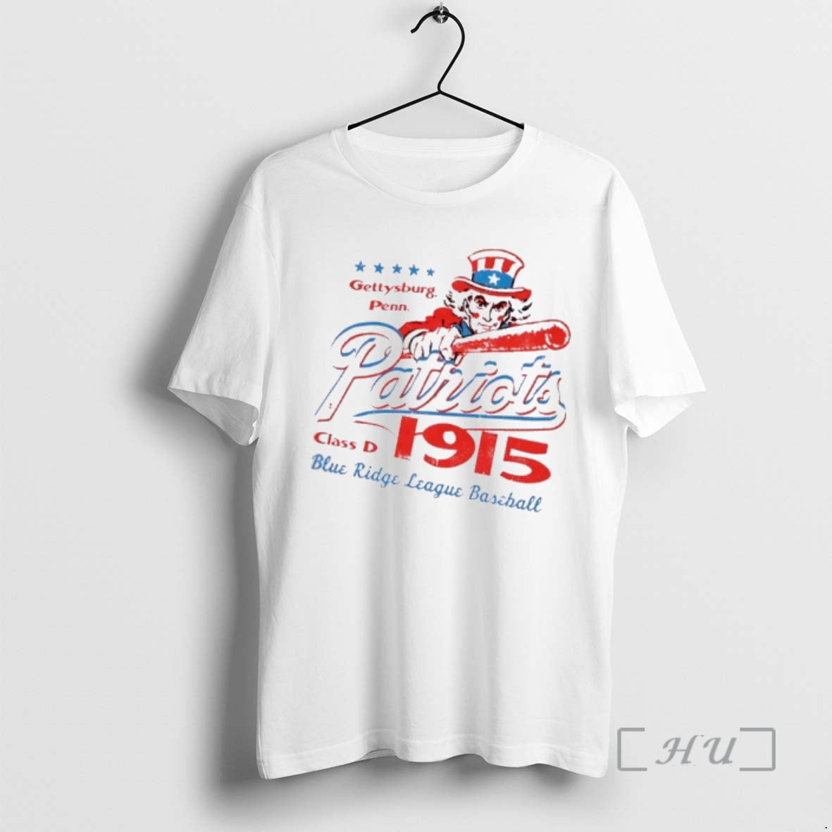 Officials Gettysburg Patriots Pennsylvania Vintage Defunct Baseball Teams T-Shirts, Hoodie, Sweatshirt | PopFlextees.com