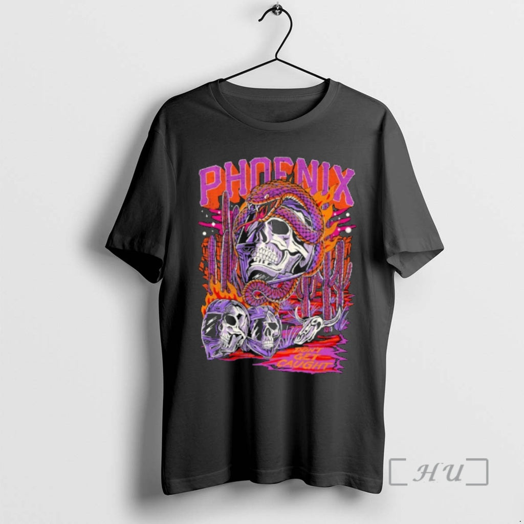 Officials Ghost Phoenix Dont Get Caught Skull T-Shirts, Hoodie, Sweatshirt | PopFlextees.com