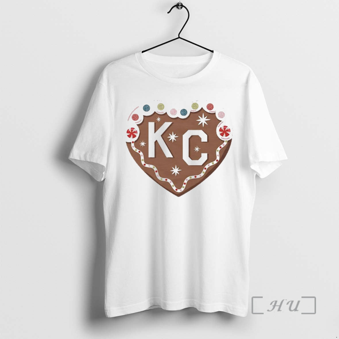 Officials Gingerbread Kc Heart I Love Kansas City Christmas T-Shirts, Hoodie, Sweatshirt | PopFlextees.com