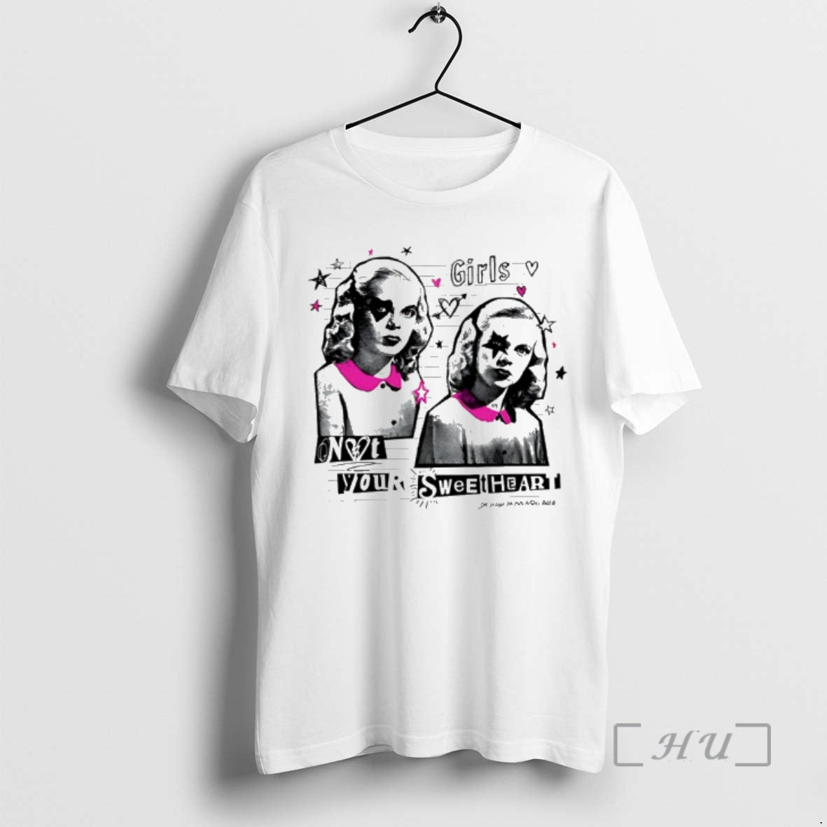 Officials Girls Not You Sweatheart Vintage T-Shirts, Hoodie, Sweatshirt | PopFlextees.com