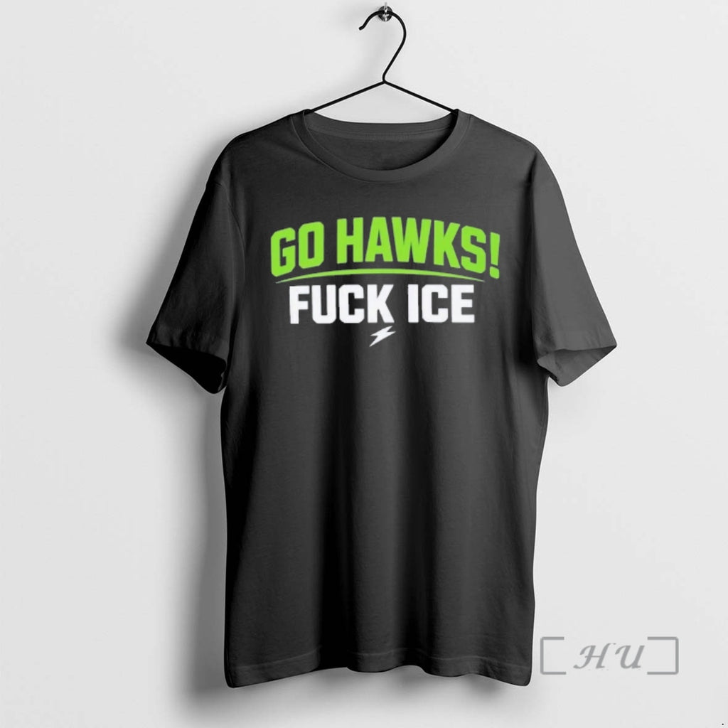 Officials Go Hawks Fuck Ice T-Shirts, Hoodie, Sweatshirt | PopFlextees.com
